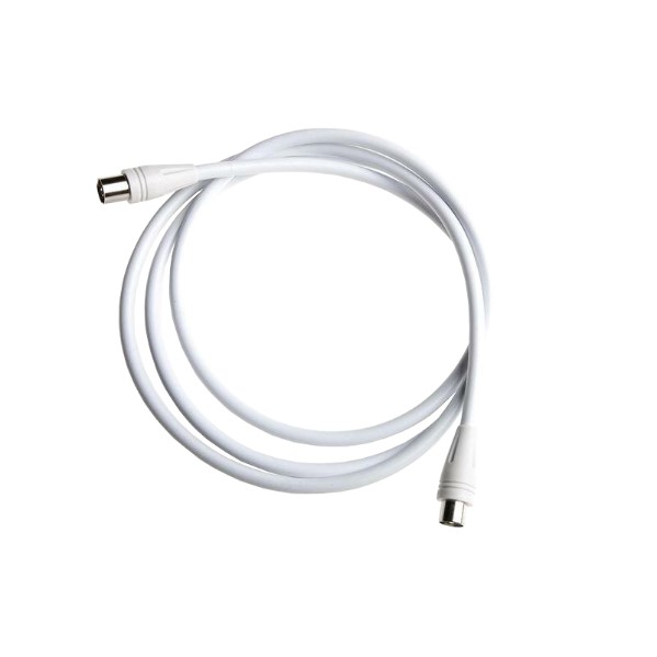 Breedband IEC coax aansluitsnoer voor TV, video en radio - 1,5m