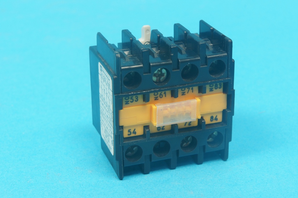 Telemecanique LA1-D22-A65 auxiliary contact block 2 NO + 2 NC 10A 660VAC contacts (for use only with contactor LC1-D/LP1-D/CA2-D)