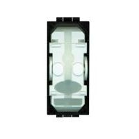 LivingLight - Kruisschakelaar 16AX 250V 1 module schroefklemmen zonder toets