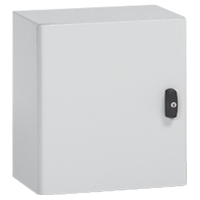 Atlantic kast 300x300x150 metaal - IP55 - IK10 - RAL 7035