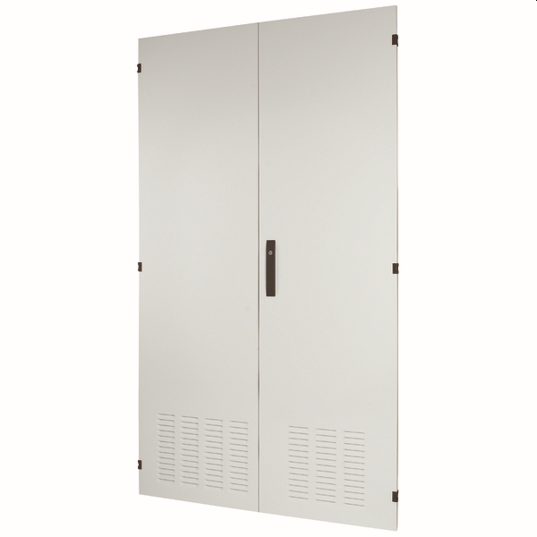 Veldbrede deur, dubbele deur, geventileerd, IP42  H=2000 B=1100 (XTSZDSKV4S-H2000W1100)