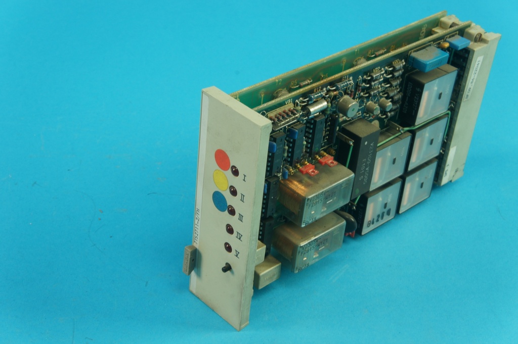 Siemens 7TS2711-2/FH C73040-A23-C203 BF09.86-22041 SPS 3 Tripping/Alarm/Annunciator Module 5 Alarm Relays, 5 LEDs