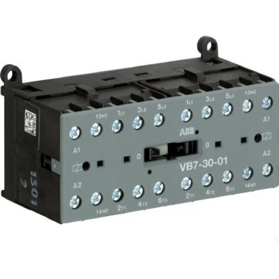 Mini omkeer contactor VB7 serie 3P, 1NC, 110-127V