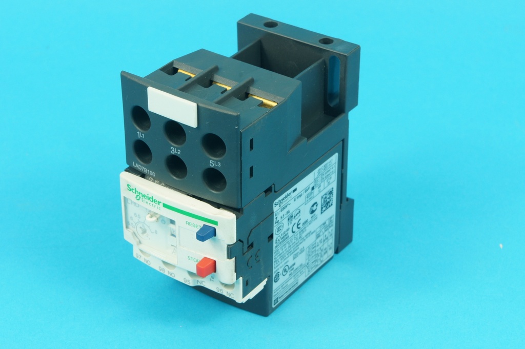 Thermal overload relay 5,5 - 8A + LAD7B106 block