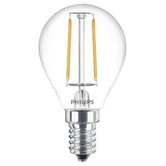 Philips Classic LED kogellamp P45 2W 25W E14 2700K 250lm CRI80 15000h	