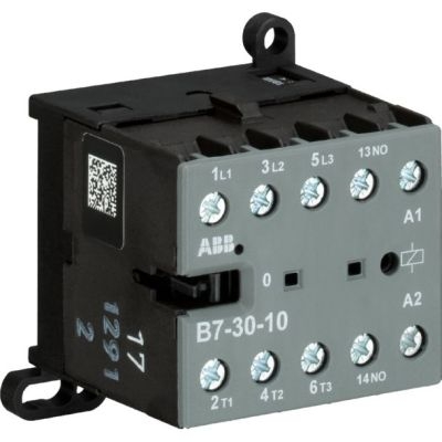 Mini contactor B7 serie 3P, 1NO, 24V