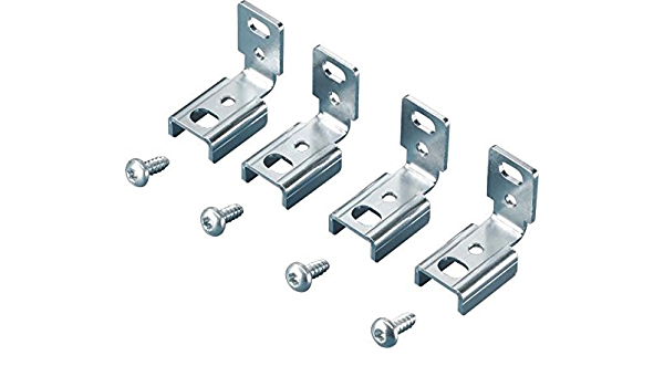 Rittal TS 8612.010 Fixering tbv Systeemchassis 17x23 mm, plaatstaal, verzinkt (12 stuks)