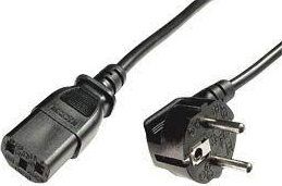 POWER CABLE 1.8 M - C13-CEE7/5 - BLACK