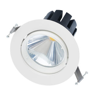 Downlighter Ø197mm 39W 940 3400Lm 60° DALI WIT