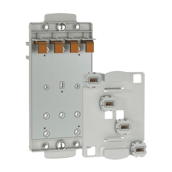 Basis HX³ vermogensautomaat DPX³ 160 4P met/zonder differentieel