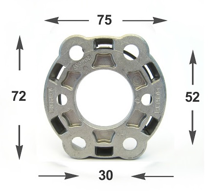 Somfy 206031 universal bracket with spring ring aluminum alloy material