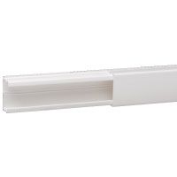 DLP lijst 32 x 16 mm - wit - lengte 2,1 meter - geleverd met deksel - met beschermingsfilm