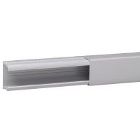 DLP lijst 32 x 20 mm - grijs - lengte 2,1 meter - geleverd met deksel - met beschermingsfilm