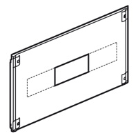 Metalen afdekplaat - hoogte 200 mm - voor modulaire apparaten en Vistop tot 160 A - met kwartslagsluiting - 24 modules - voor verdeelkasten XL³ 800/4000