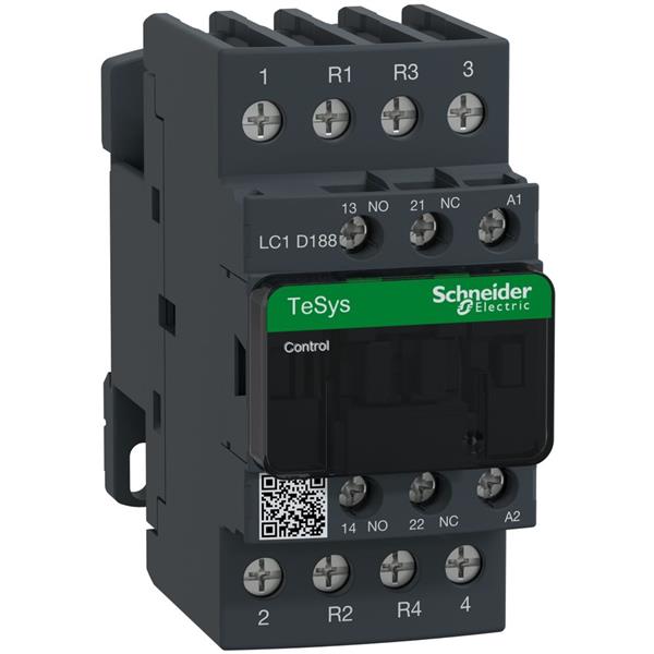 Contactor 18A AC3 2P / 2R 1 NO + 1 NC 42 VAC 50/60Hz  TeSys model D