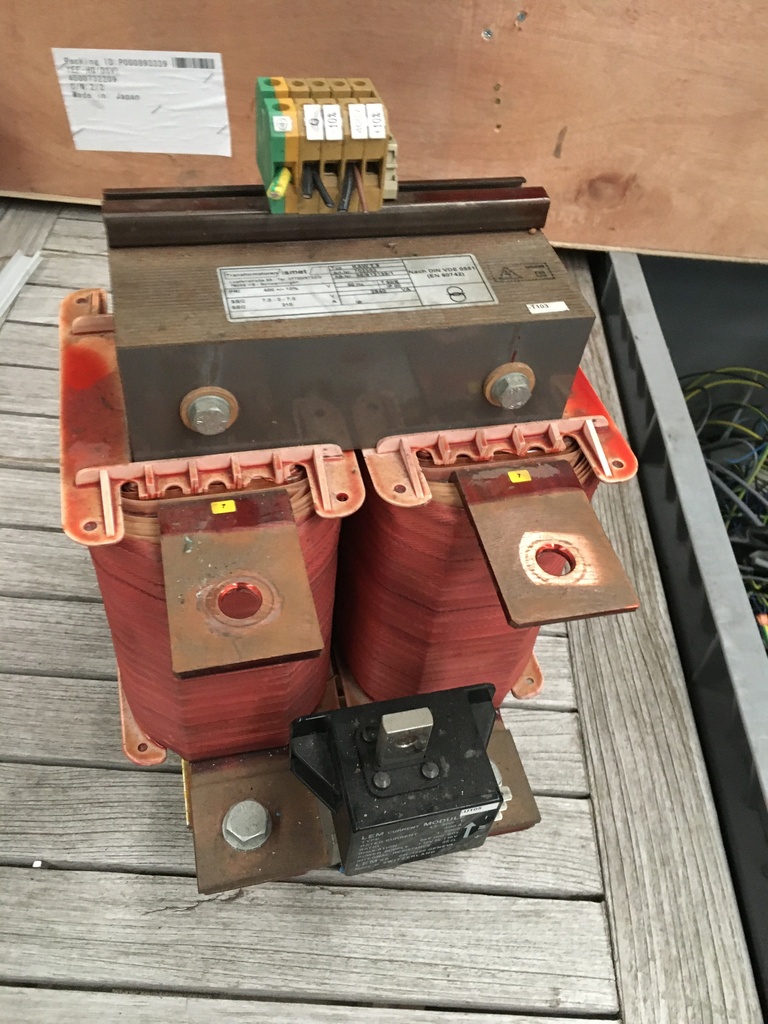 Transformer KAW2,9 400V 50Hz - 7V 2940VA 210A