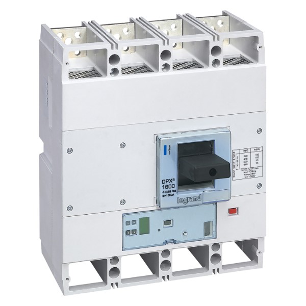 Aut. DPX³ 1600 4P 1250A 100kA met meting - elektronisch S10