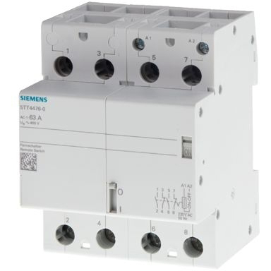 AFSTANDSCHAKELAAR 40 A STUURSPANNING AC 230V 2 NO 2 NG