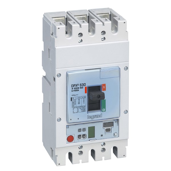 Aut. DPX³ 630 3P 400A 36kA met meting - elektronisch S10