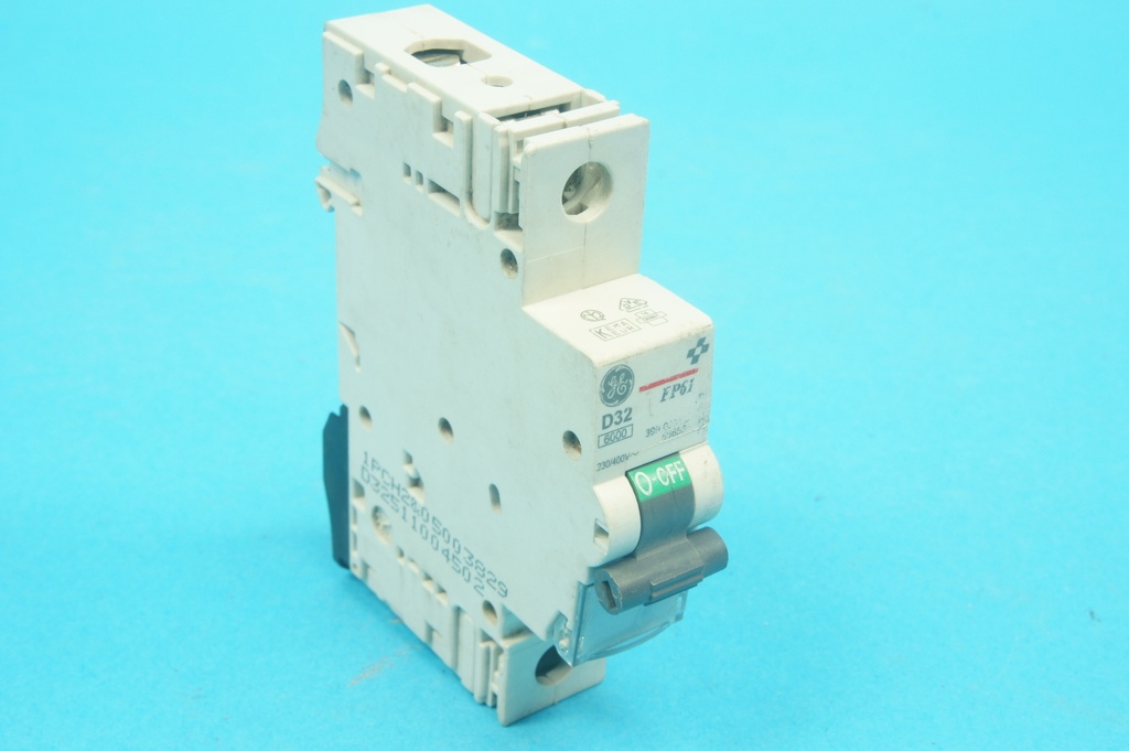 GE 566537 EP61D32 circuit breaker D32A 6 kA 1-pole