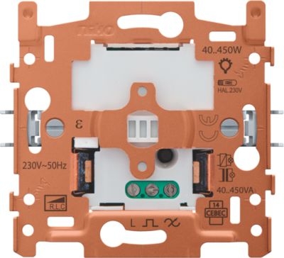 Sokkel universele drukknopdimmer 450W (Zonder Klauwen)