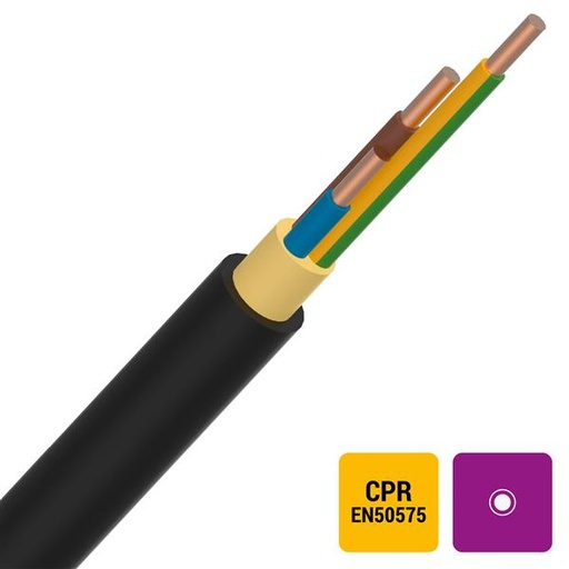 [EXVB5G10-ECA] EXVB energiekabel en aansluitkabel XLPE/PVC 1kV Eca 5G10mm²