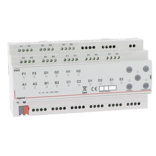 [002676] KNX - Actuator ON/OFF 10 DIN 16 outputs