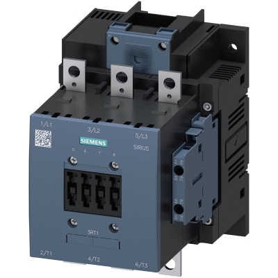 [3RT10566AM36] CONTACTOR, 90KW/400V/AC-3, AC(40-60HZ)/DC OPERATION UC 200-220V AUXIL. CONTACTS