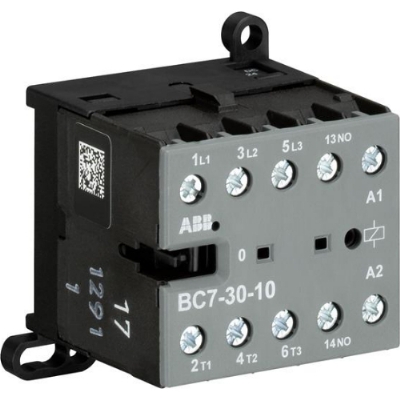 [GJL1313001R0107] Mini contactor BC7 serie 3P, 1NO, 12Vdc