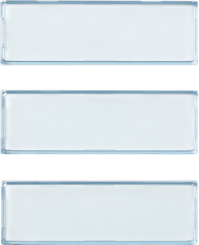 [8612300-B] 3 toetsen belknop 3-v deurstation Accessoires clear