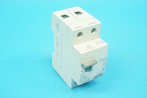 [402535-C] Legrand 402535 RX³ residual current circuit breaker 2 poles 40A 30mA