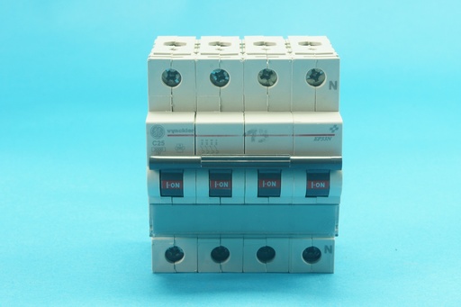 [667059-C] GE Vynckier 667059 EP33NC25 circuit breaker C25A 3 kA 4-Pole