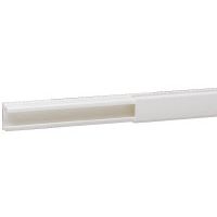 [649308] DLP lijst 20 x 12,5 mm - wit - lengte 2,1 meter - geleverd met deksel - met beschermingsfilm