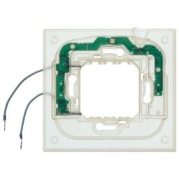 [HA4702X] Verlichte modulehouder Axolute - voor rechthoekig afdekplaat - 2 modules