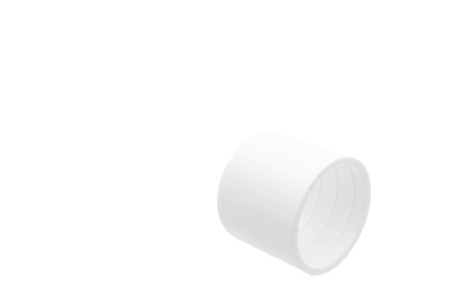 [EC20WHITE] Eindtul voor PVC buis  Wit ,20mm