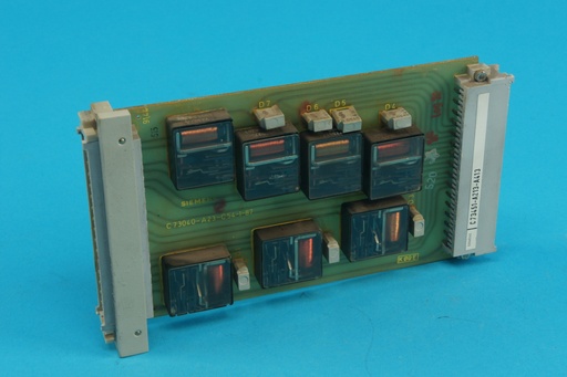 [C73451-A213-A413-7C-C] Siemens C73451-A213-A413 7TR1201-1/BB C73040-A23-C54 Alarm Relay Module 7 Relays, 1 Shunt Each complete