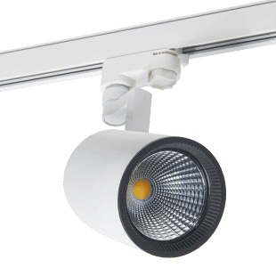 [Beam0598.1312C] Trackspot Ø106mm 30W incl AC PRO OSRAM 830 2326Lm 60° en incl driver niet dimbaar WIT