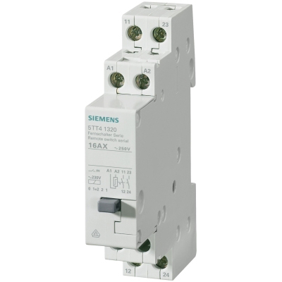 [5TT41323] AFSTANDSCHAKELAAR 2 NO CONTACT AC 230,400V 16A SERIESCHAKELING STUURSPANNING AC