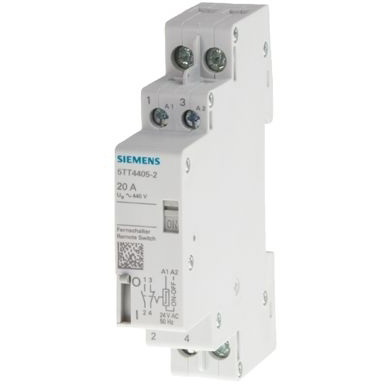 [5TT44050] AFSTANDSCHAKELAAR 20 A STUURSPANNING AC 230V 1 NO 1 NG