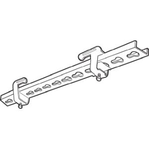 [CM559201] Rail met balkklem EF11/400 Elvz