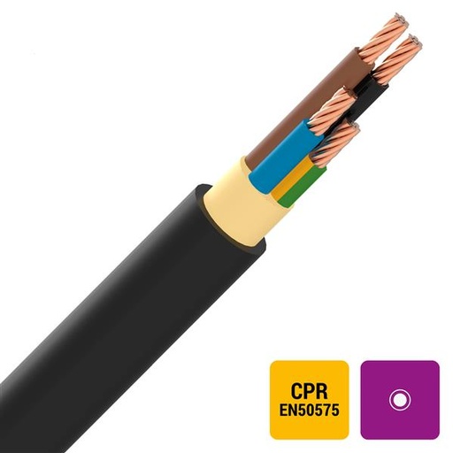 [EXVB5G16-ECA] EXVB energiekabel en aansluitkabel XLPE/PVC 1kV Eca 5G16mm²