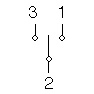 [CA25A210PF4] Omsch. 1P 1-0-2 32A Opbouw IP65