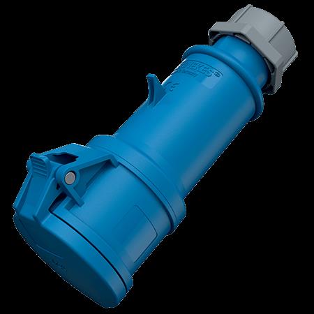 [125] Koppelcontactstop ProTOP 32A 4P 9H 230V blauw IP44