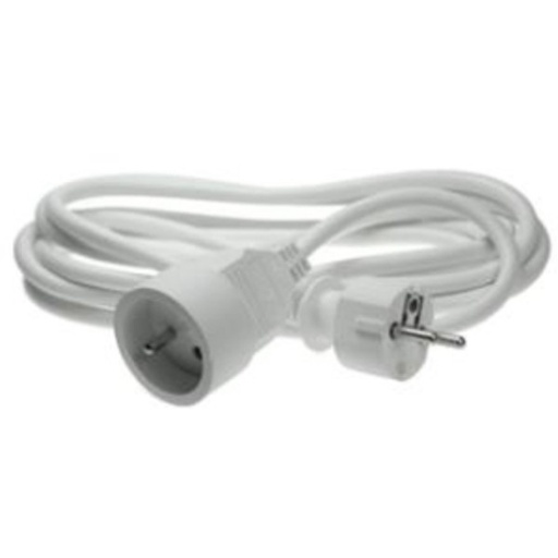 [37.071] Extension cord with earth 5m white