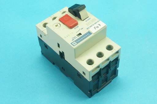 [GV2-M05/0.63-1A-C] Telemecanique GV2-M05/0.63-1A motor-ptotective circuit breaker 3 poles 0.63 - 1 A