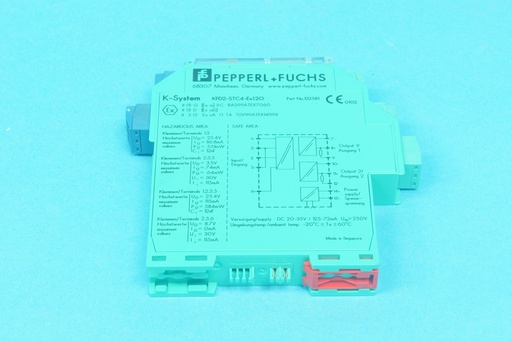 [122581-C] Pepperl + Fuchs 122581 KFD2-STC4-Ex1.2O smart transmitter power supply, supply: 20-35 VDC 12.5-72 mA