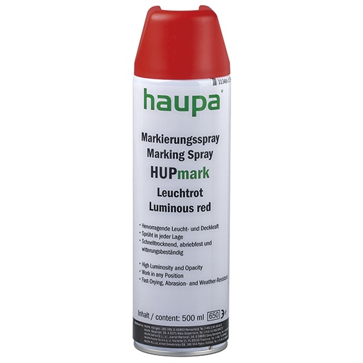 [170140] Markeerspray HUPmark rood 500ml