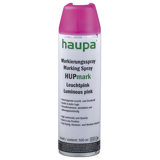 [170142] Markeerspray HUPmark roze 500ml