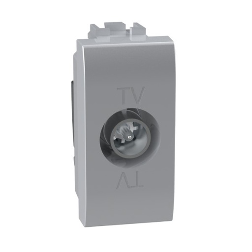 [NT4202DN] Living Light enkelvoudige contactdoos TV  coax Telenet gekeurd - 1 module - Tech