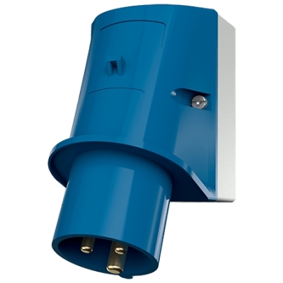 [332] Toestelcontactstop 16A 3P 6H 230V blauw IP44